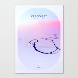 Kitikmeot Canvas Print
