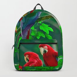 Couple Parrot  Backpack