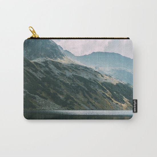 Moody Mountain Hill And Lake Carry-All Pouch