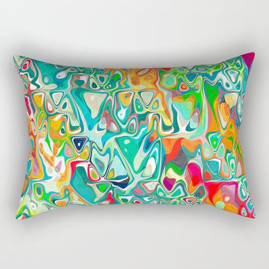 pattern art background fun music Rectangular Pillow