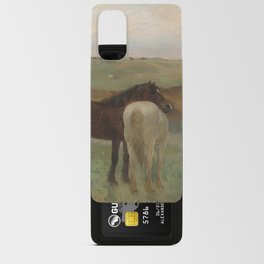 Horses in a Meadow Android Card Case