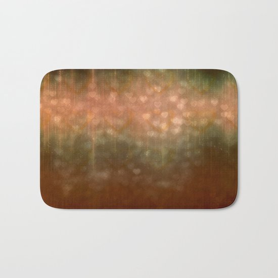 Autumn Dreams Abstract Bath Mat