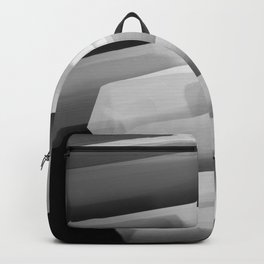 Stairs of Light - Black and White Backpack