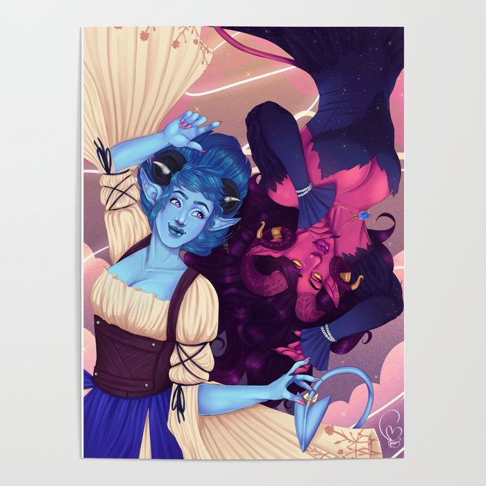 A Ruby and her Sapphire Poster