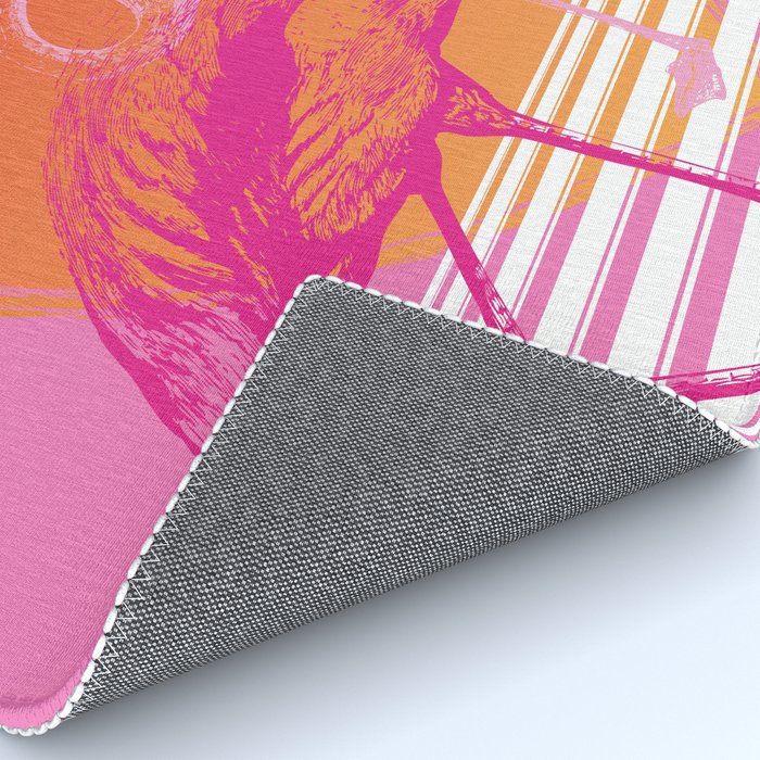 Flamingos at Sunset Pink Flamingos Vintage Flamingos Two