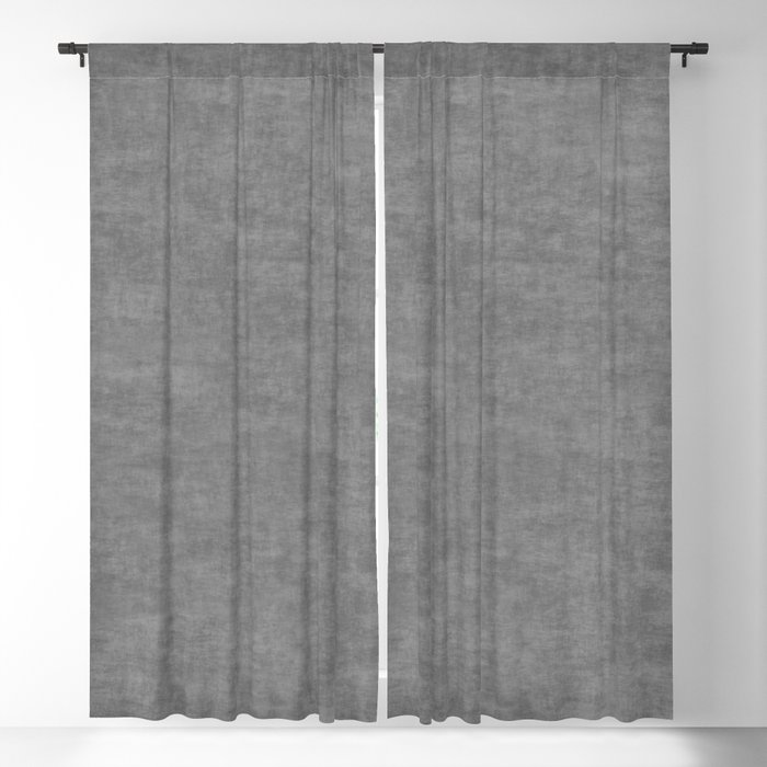 Rough Concrete Gray Blackout Curtain