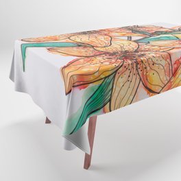 Tiger Lilies Tablecloth