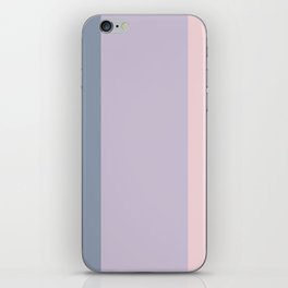  Vertical lines: Pastel Rose colors pattern palette iPhone Skin