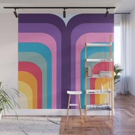 Retro Rainbow 02 Wall Mural