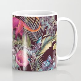 Fantasy in the nocturnal tropical jungle Coffee Mug