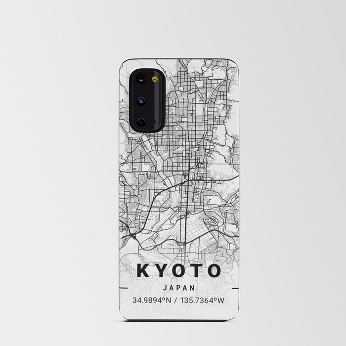 Kyoto tourist map Android Card Case