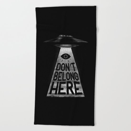 Because I'm a Creep Beach Towel