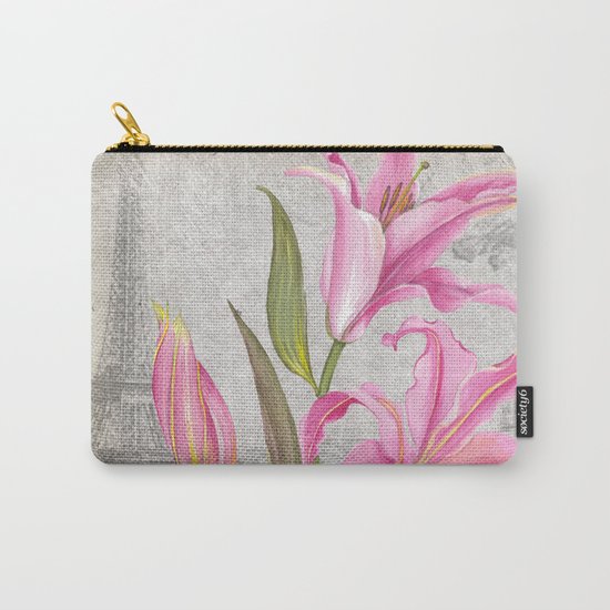 Macro Flower #6 Carry-All Pouch