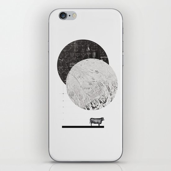 Calculating a Jump over the Moon iPhone & iPod Skin