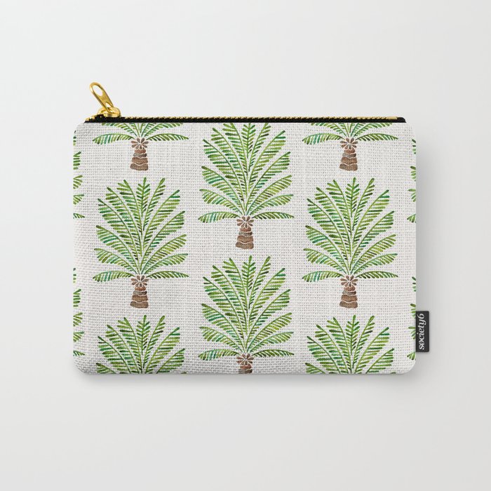 Palm Tree – Green Carry-All Pouch