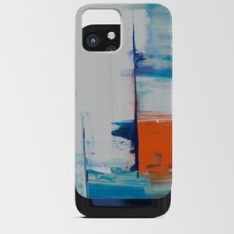 Abstract Watercolor Painting iPhone Card Case
