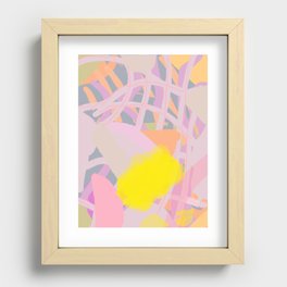 Butter cup Recessed Framed Print