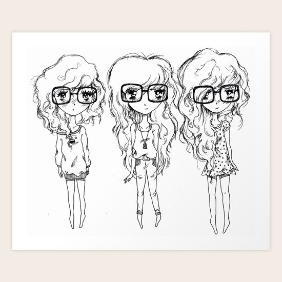 Cuties Art Print
