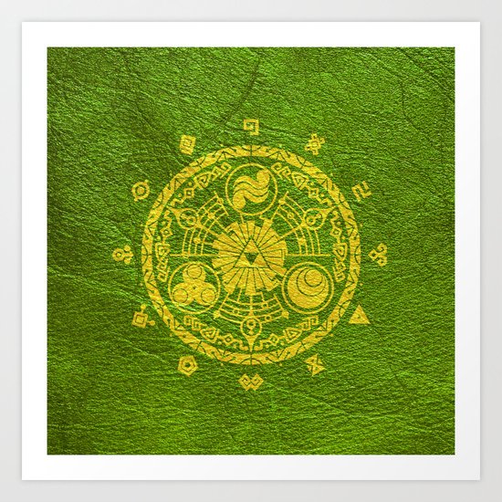 Tri Force Art Print