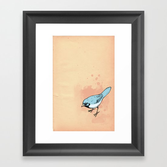 Sing terribly Framed Art Print