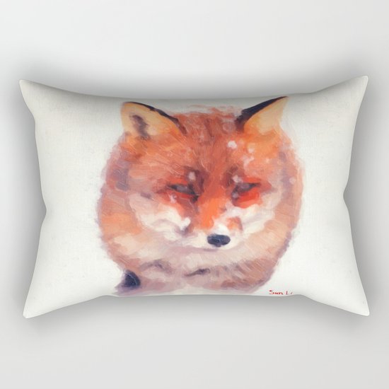 The Fox Rectangular Pillow