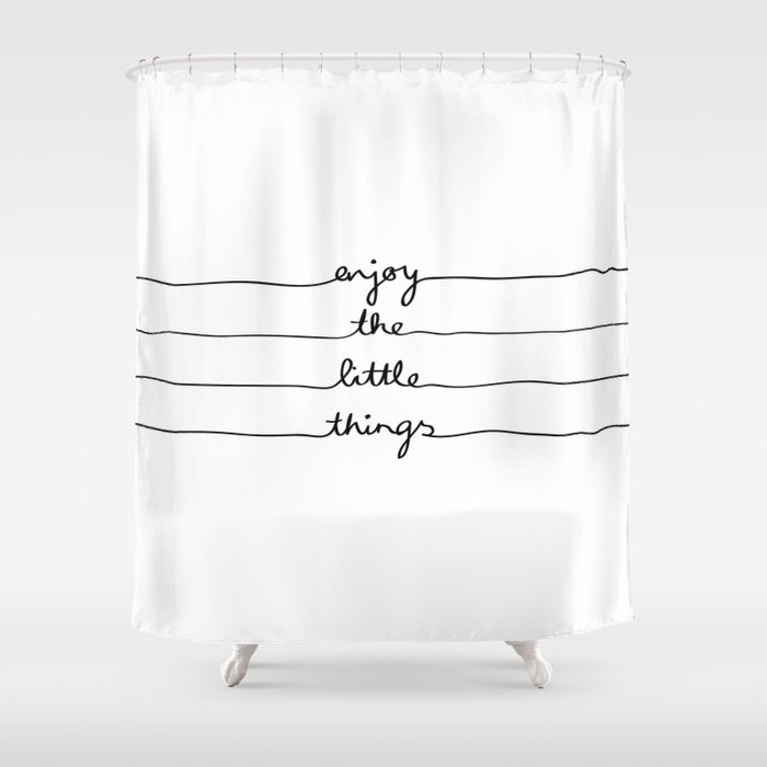 Little Things Shower Curtain