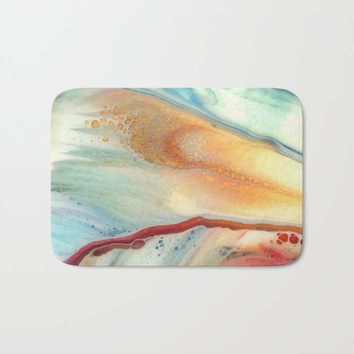 Colorful abstraction Bath Mat