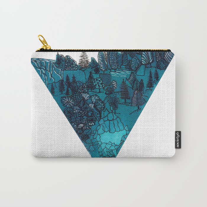 Verdant Valley Carry-All Pouch