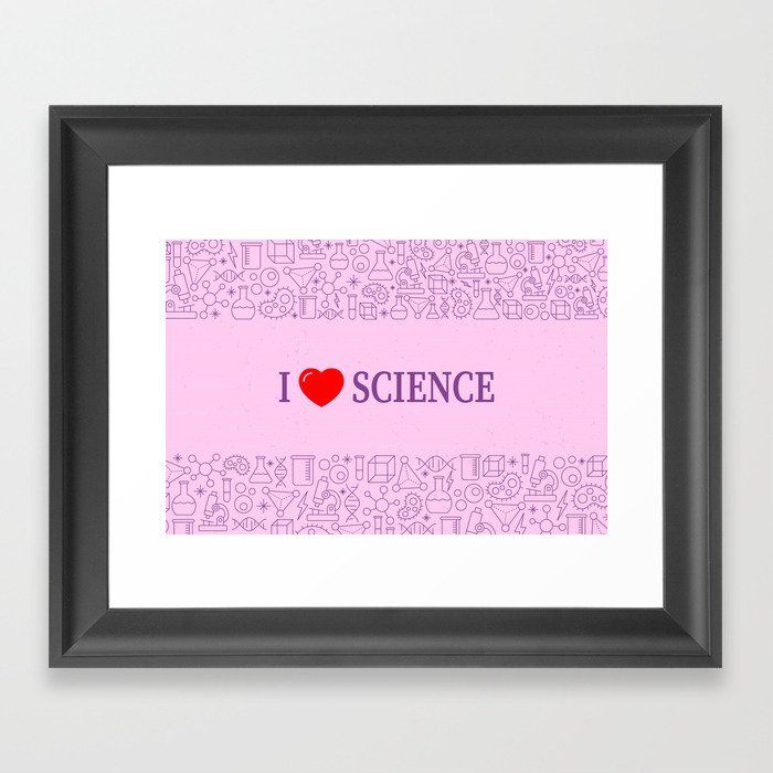 science Framed Art Print