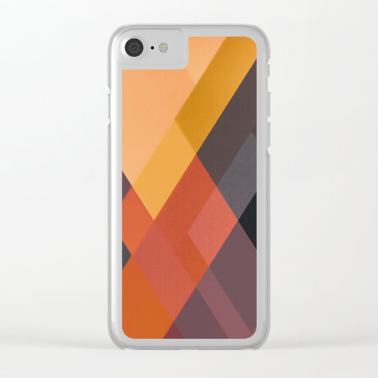 ABSTRACT 05 Clear iPhone Case