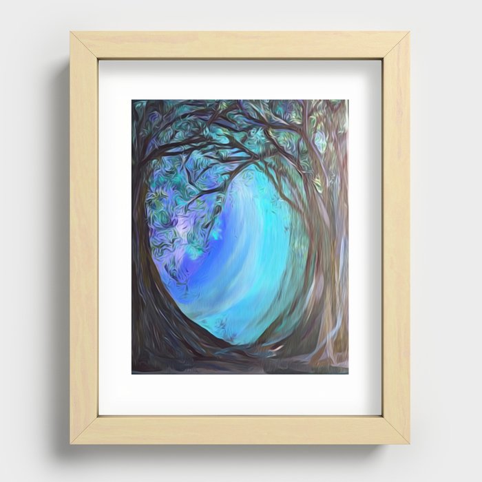 Into the Ice Recessed Framed Print