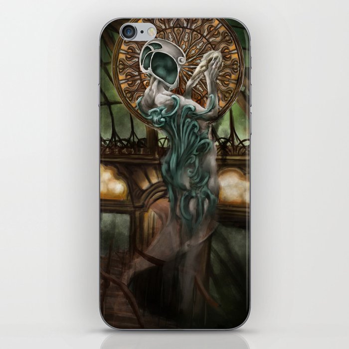 The Ghost of Art Nouveau iPhone Skin