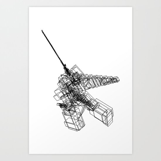 GIANTROBO Art Print