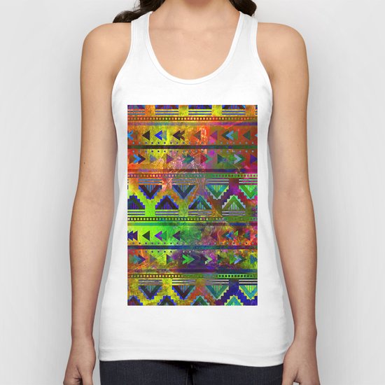 pop triangles Unisex Tank Top