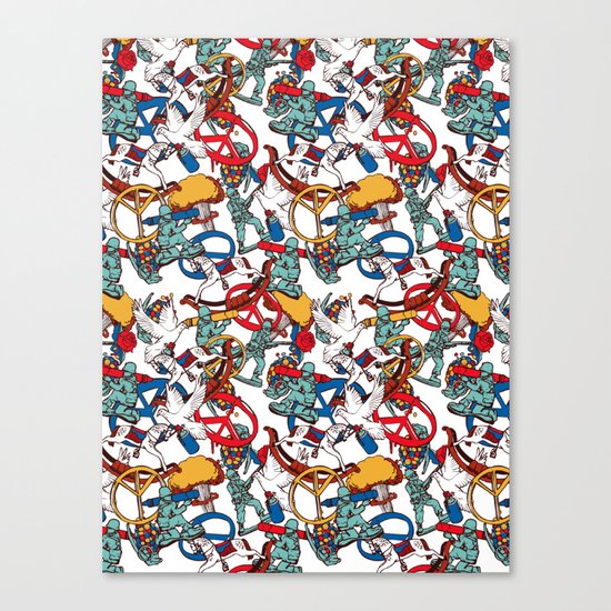 Warpaint Canvas Print
