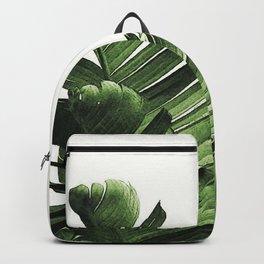 Banana leaf Backpack | Painting, Floral, Pattern, Tropical, Color, Spring, Vector, Leaves, Tropic, Decorative 