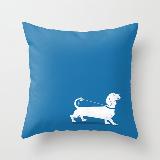 Dachshund Throw Pillow