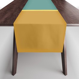 Contemporary Color Block XX Table Runner