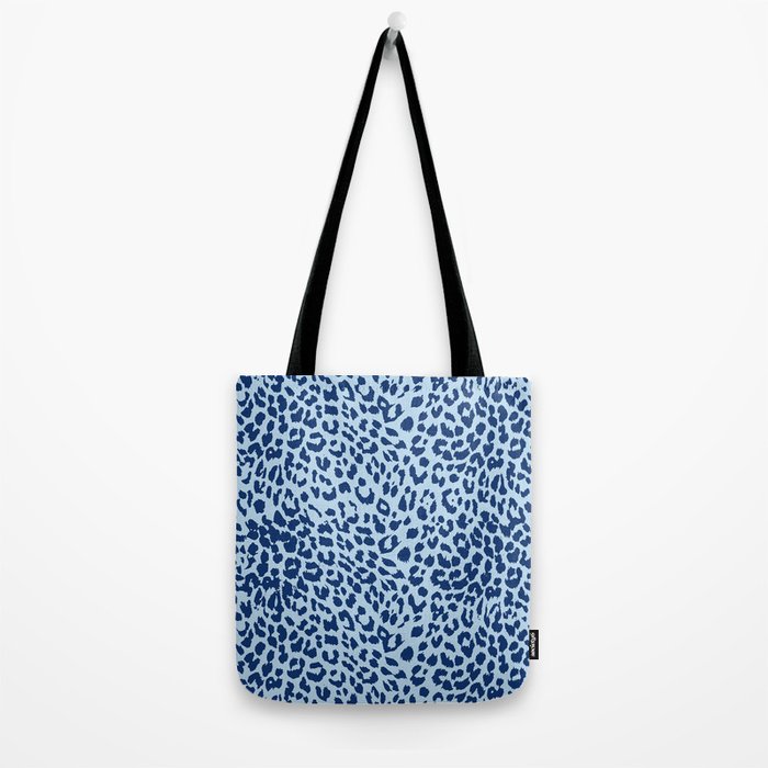 Blue leopard on sale print bag