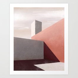 Dwelling of an Artist | Comforting Art Print