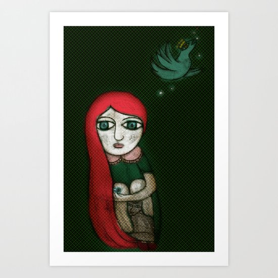 Letting Go. Holding On. Art Print