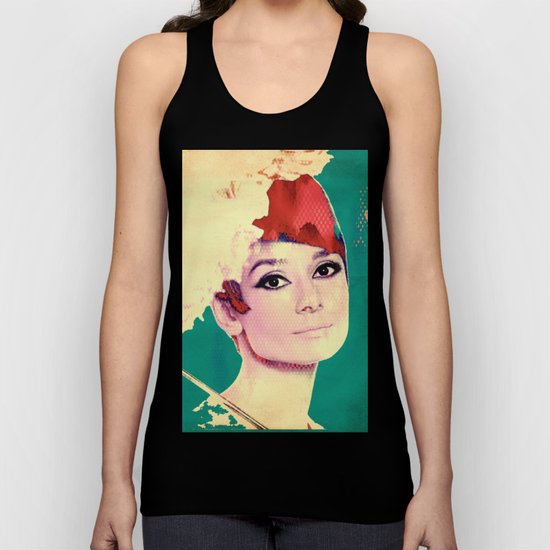 AUDREY HEPBURN Unisex Tank Top