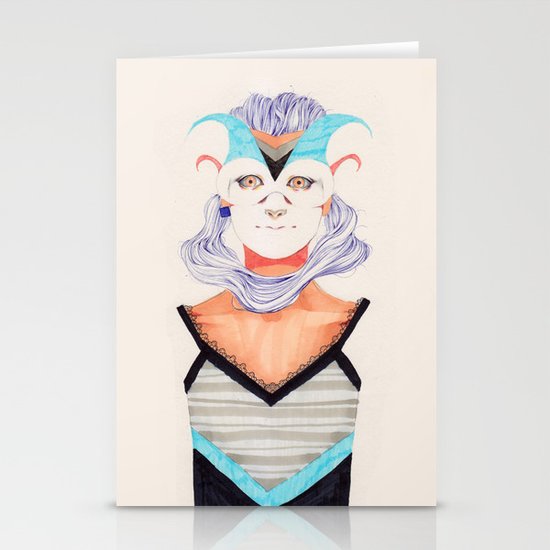 Hair Play 03 Stationery Cards