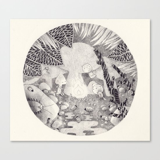 tri Canvas Print