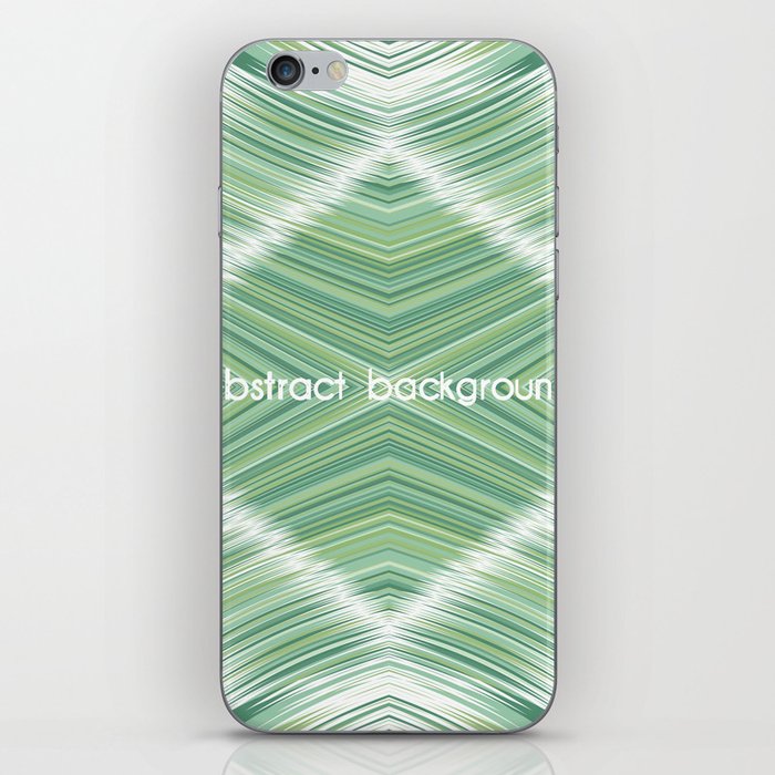 Abstract seamless background. Many wavy lines creating a repeating pattern iPhone Skin