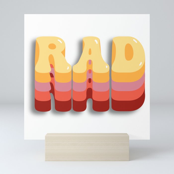 RAD Mini Art Print