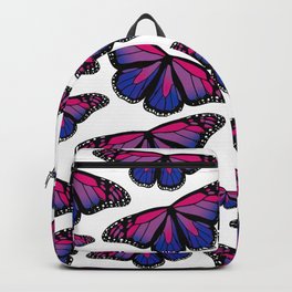 bi butterfly Backpack | Bicolors, Drawing, Butterfly, Digital 