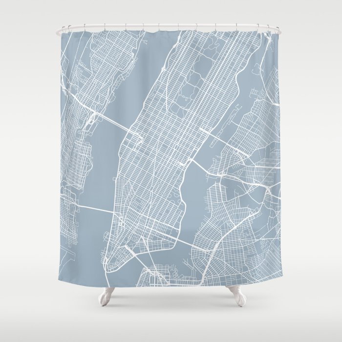 New York City Map Usa Slate Shower Curtain By Mainstreetmapscolor New York City Map Usa Slate Shower Curtain By Mainstreetmapscolor Society6