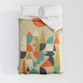 Mountains Hills and Rivers Comforter