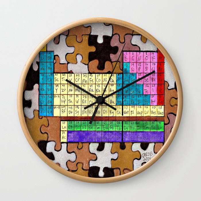 Puzzle  Wall Clock